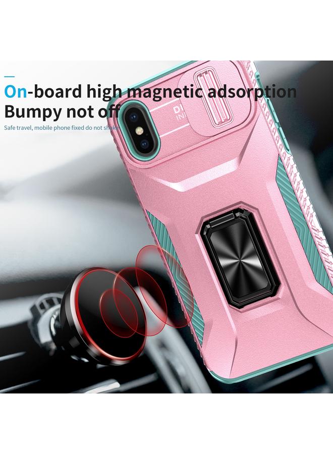 اس-توب جراب هاتف iPhone XS Max مع حامل كاميرا منزلق - Image 3