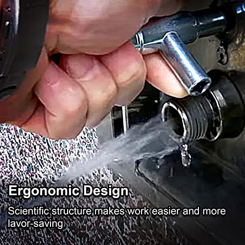 HAUTMEC 5pcs 4 Way Sillcock Water Key Faucet Valve Tool Spigot Key 1/4", 9/32", 5/16", 11/32" PL0028-5 - Image 5