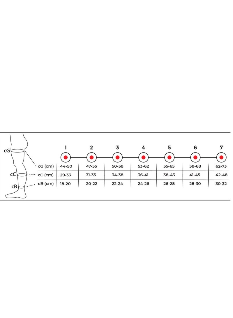 VARITEKS Medical Varicose Veins Corset for the Thighs Complete with the Foot - Image 4