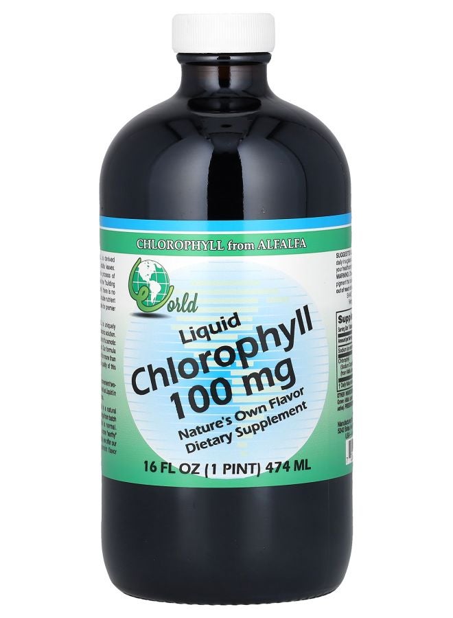 Liquid Chlorophyll 100 mg 16 fl oz (474 ml)