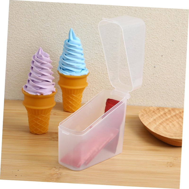 Transparent Cheese Storage Container with Lid Sealed Fridge Preservation Box for Food Slices - Image 5