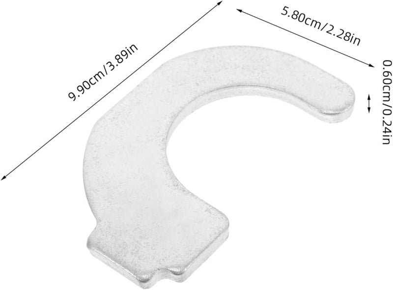 Unomor Heavy Duty Scaffold Board Hooks 2 Pack Support Brackets Construction Safety Accessories - Image 3