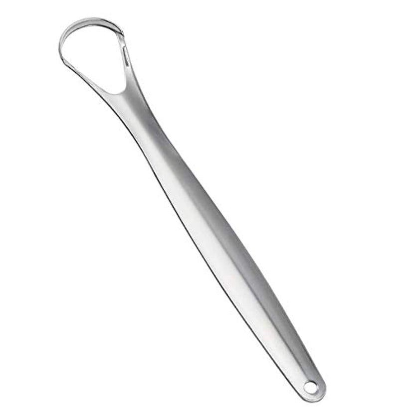 Tongue Scraper Cleaner Tool Stainless Steel for Healthy Oral Care Help Fight Bad Breath