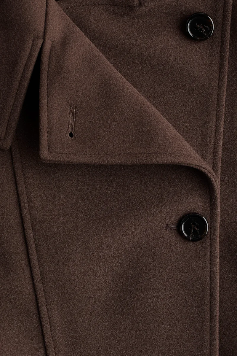 H&M  Oversized funnel-collar jacket for Women | Best Price UAE