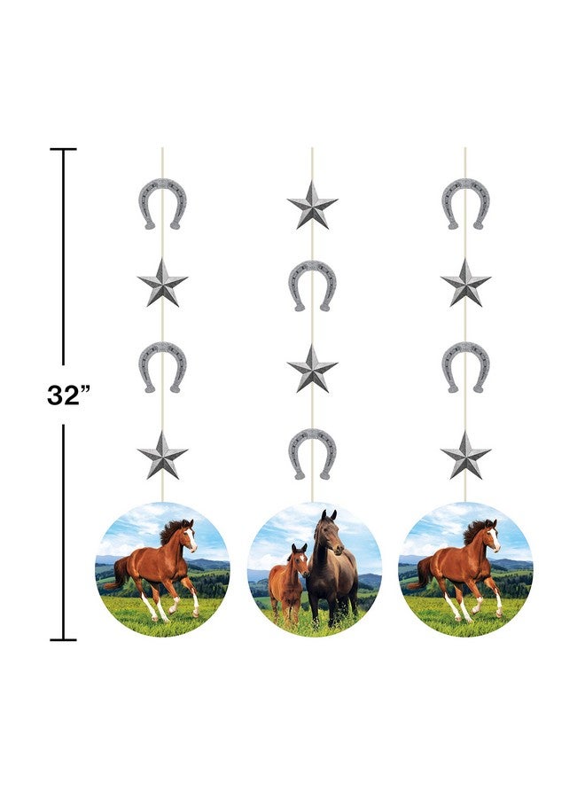 كرييتف كونفيرتينج زينة معلقة على شكل حصان بري 3 قيراط متعددة الألوان - Image 2