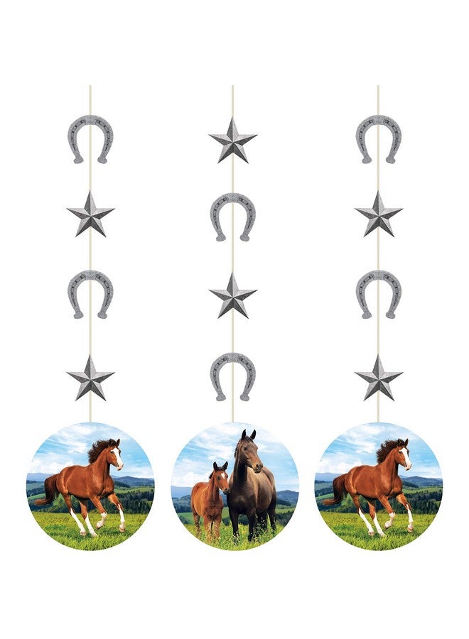 كرييتف كونفيرتينج زينة معلقة على شكل حصان بري 3 قيراط متعددة الألوان - Image 1