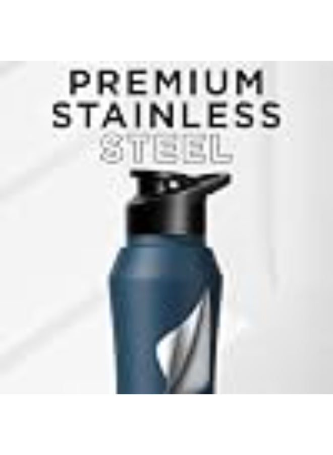 Speedex Stainless Steel Water Bottle 1 Ltr, 1000 ml Metal Bottle For Daily, Office, School, Gym, Travel Use for Men, Women, Kids, Adults-Leak Proof Sipper Cap, BIS Approved, Teal Blue, Set of 1 - Image 3