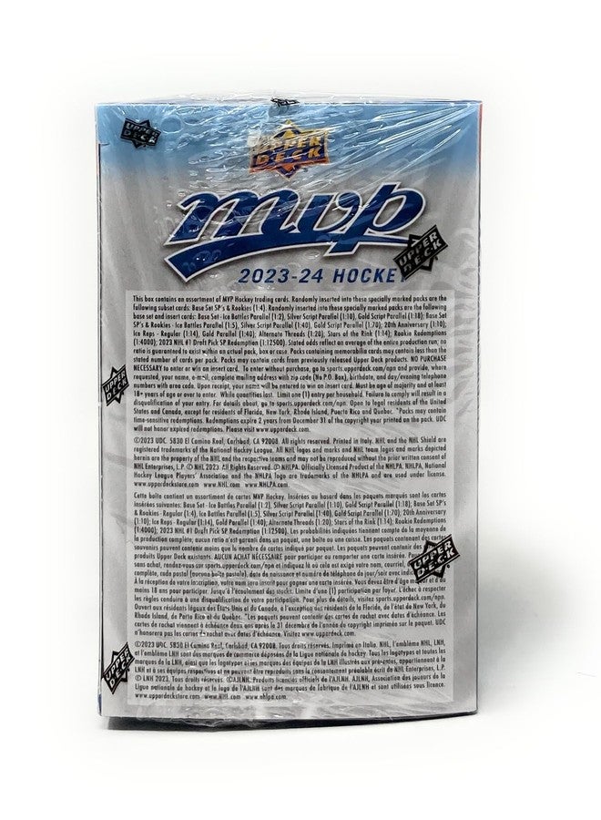 Upper Deck 2023-24 MVP Hockey Blaster Box (15 Packs of Hockey Cards) - Image 5