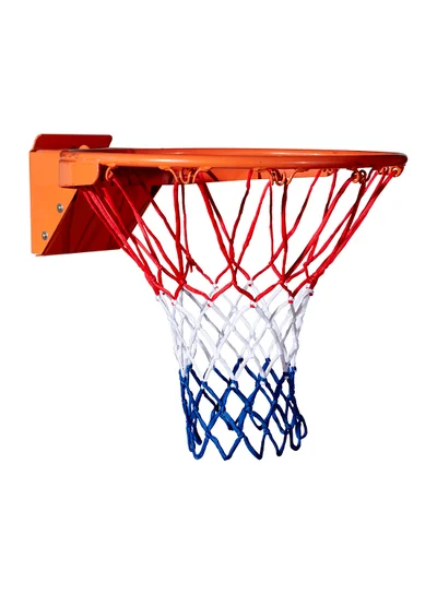 Wilson NBA DRV Recreational Basketball Net for Indoor/ Outdoor Games - Nostalgic Red/White/Blue