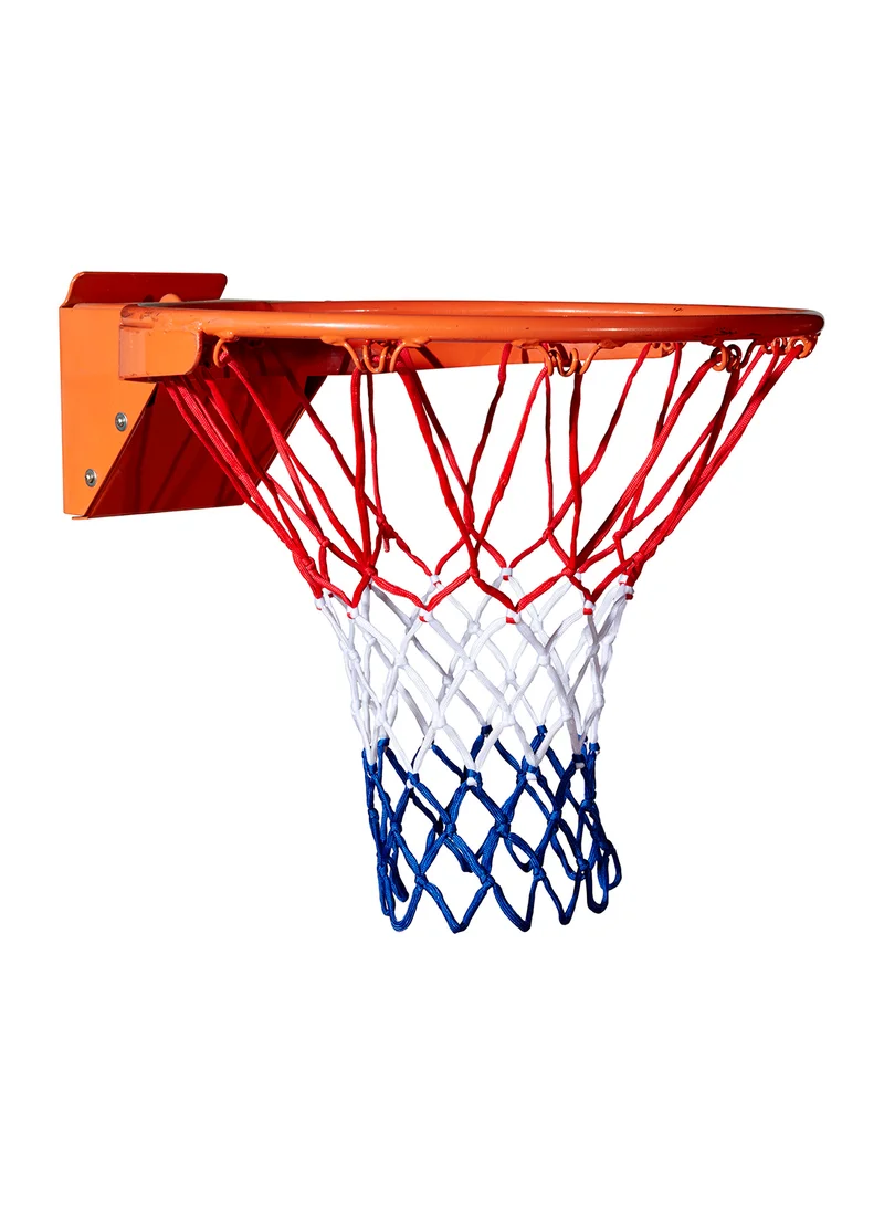 ويلسون شبكة كرة سلة ترفيهية   للألعاب الداخليةالخارجية - أحمرأبيضأزرق كلاسيكي