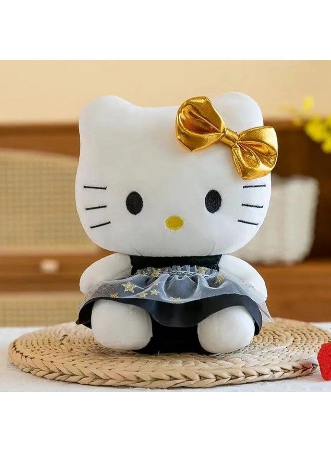 سكوبا مجموعة ألعاب محشوة من SCOOBA Kuroomii وHello Kitty، باللونين الأسود والأبيض، قطعتين - Image 3