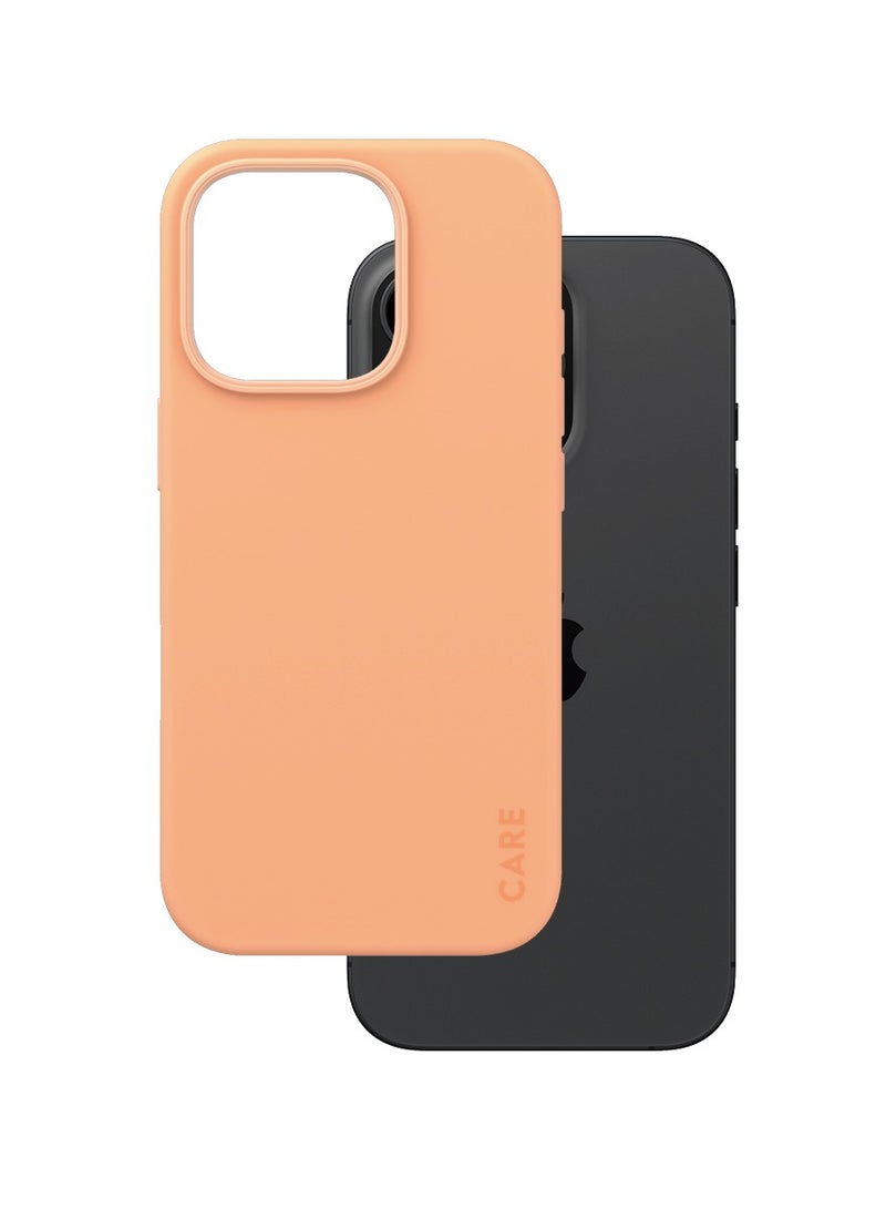 PanzerGlass حافظة هاتف CARE من PanzerGlass® لهاتف آبل آيفون 16 برو بتصميم رقيق، مظهر أنيق، حماية معززة للكاميرا، مواد معاد تدويرها، توافق سلس مع MagSafe - Image 2