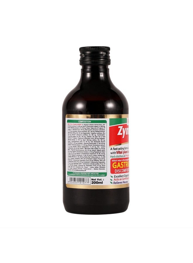 AIMIL Zymnet Plus Syrup - 200ml | Ayurvedic Syrup for Gastric & Digestive Health, Acidity, Controls Nausea | With Carminative Herbs - Image 3