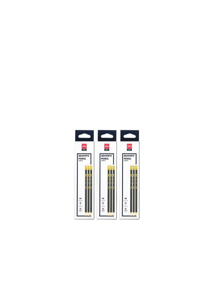 Deli 36 Piece Graphite Pencils - Image 1