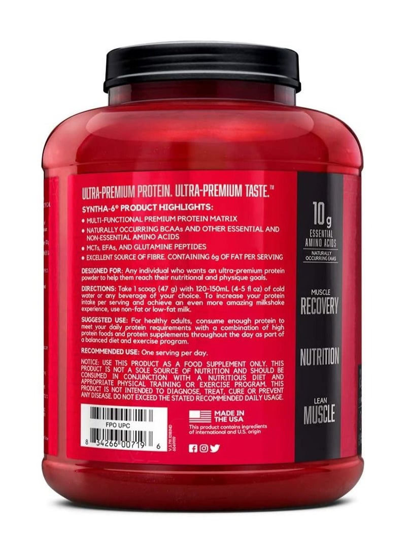 BSN - SYNTHA-6 Whey Protein Powder with Micellar Casein, Milk Protein Isolate Powder, Vanilla Ice Cream, 48 Servings - Image 1
