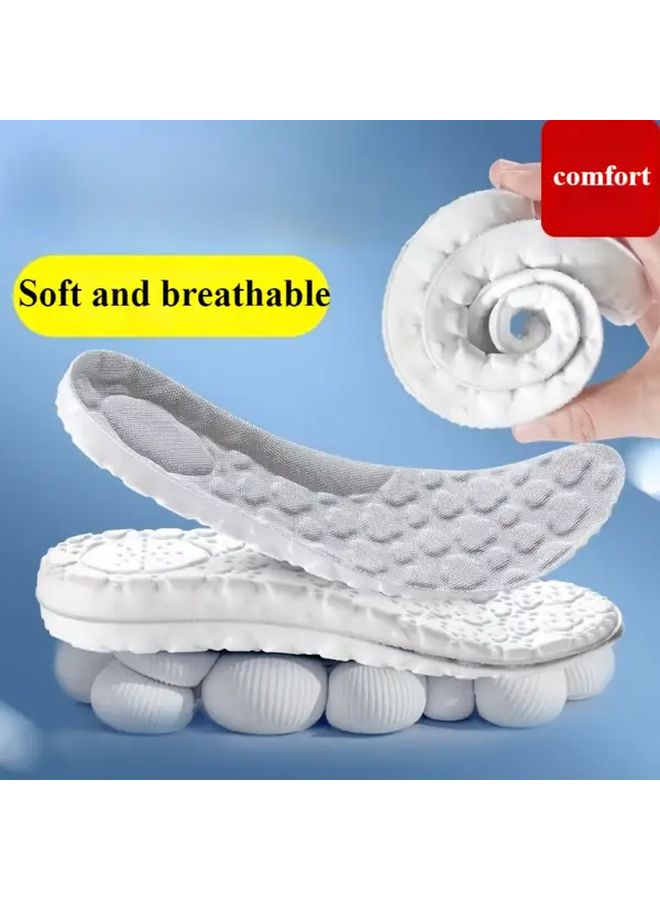Ultra Soft Cushioned Insoles Breathable Shock Absorbing For Running Size 24cm - Image 5