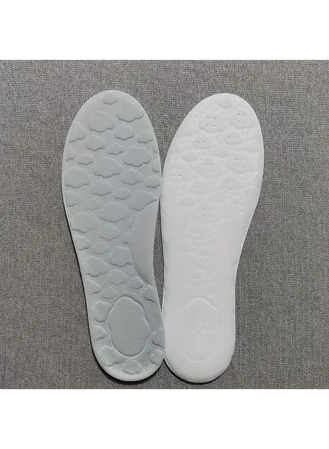Ultra Soft Cushioned Insoles Breathable Shock Absorbing For Running Size 24cm - Image 3