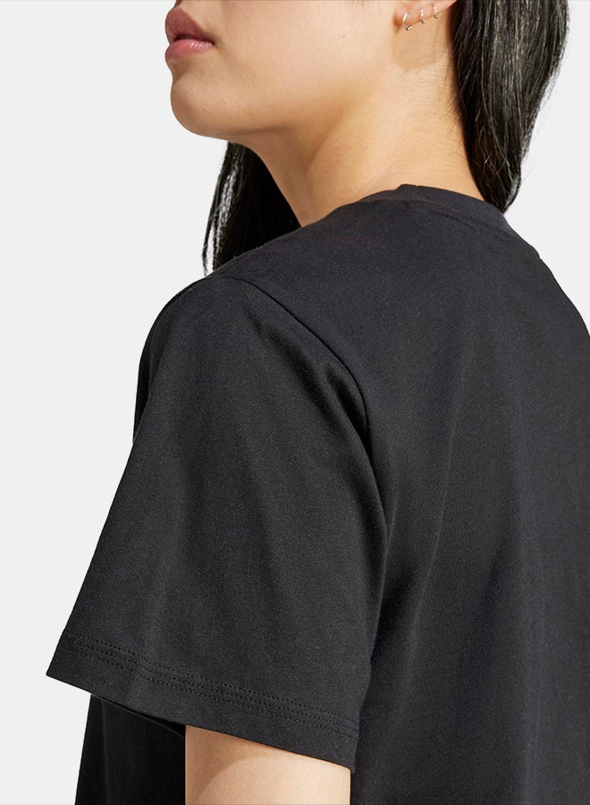 Adidas Essentials Small Logo Cotton T-Shirt - Image 5