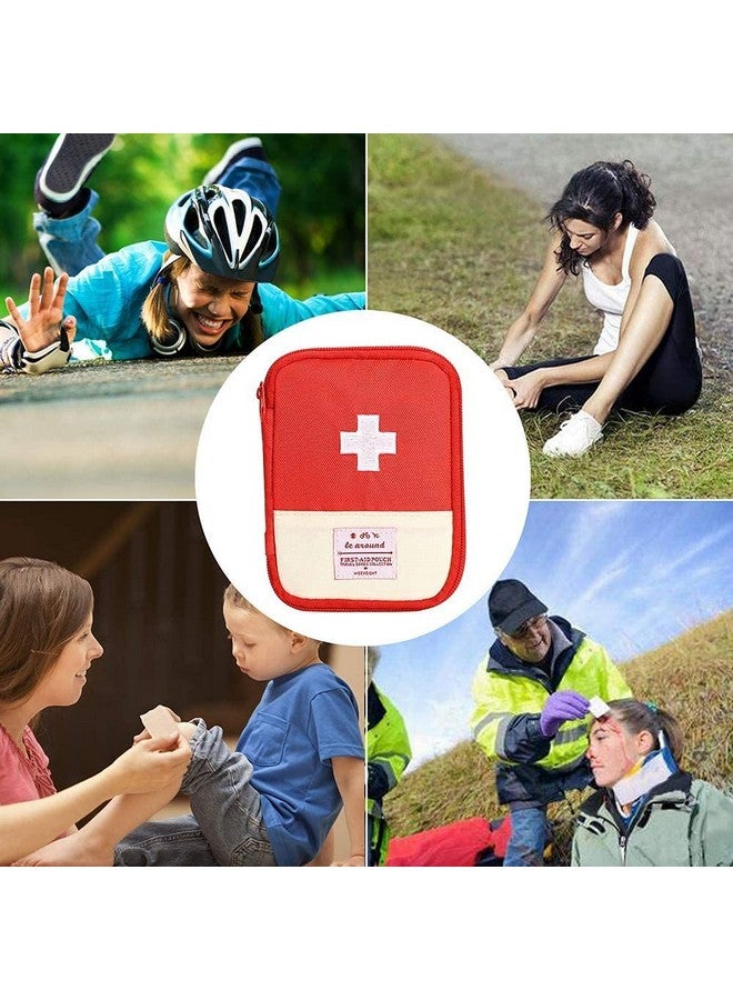 Tactine Emergency Mini Small First Aid Kit Travel Pouch Medicine Storage Bag for for Outdoor Camping Hiking Travel Emergency，Multifunction Emergency Medicine - Image 4