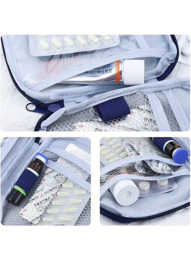 Tactine Emergency Mini Small First Aid Kit Travel Pouch Medicine Storage Bag for for Outdoor Camping Hiking Travel Emergency，Multifunction Emergency Medicine - Image 5