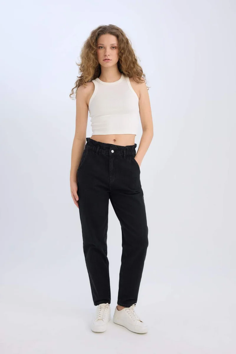 DeFacto Slim Fit Camisole Halter Collar Tank Top