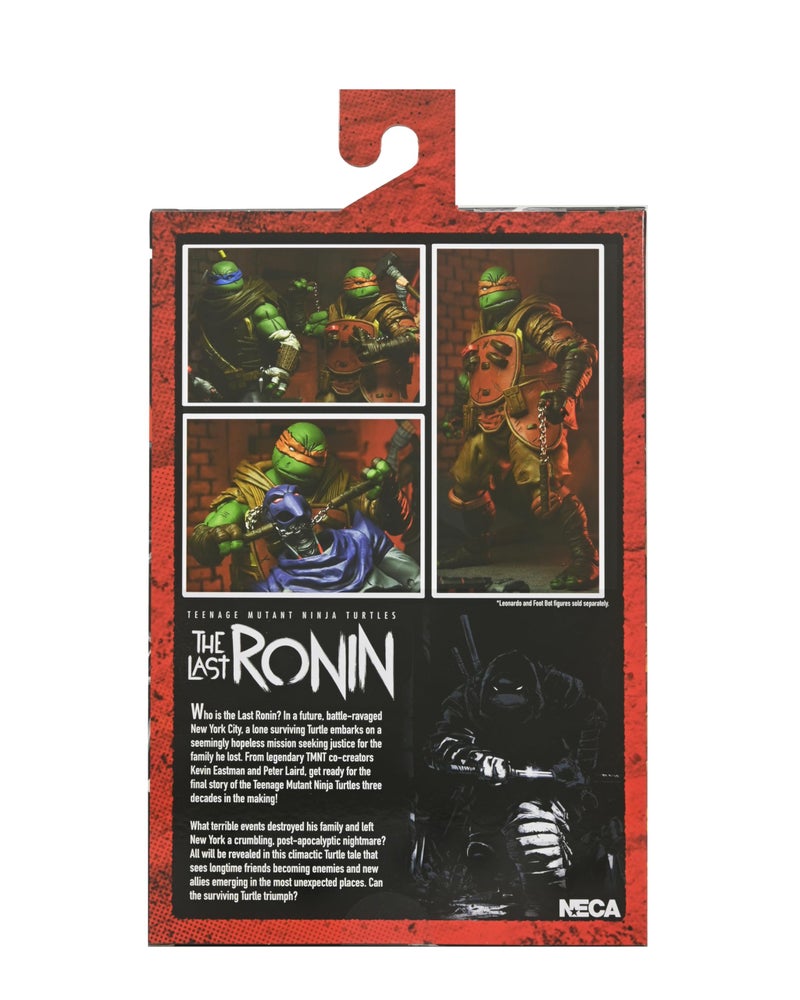 NECA Teenage Mutant Ninja Turtles (The Last Ronin) -1:7 Scale Collectible Action Figure, Ultimate Flashback Michelangelo - Image 5