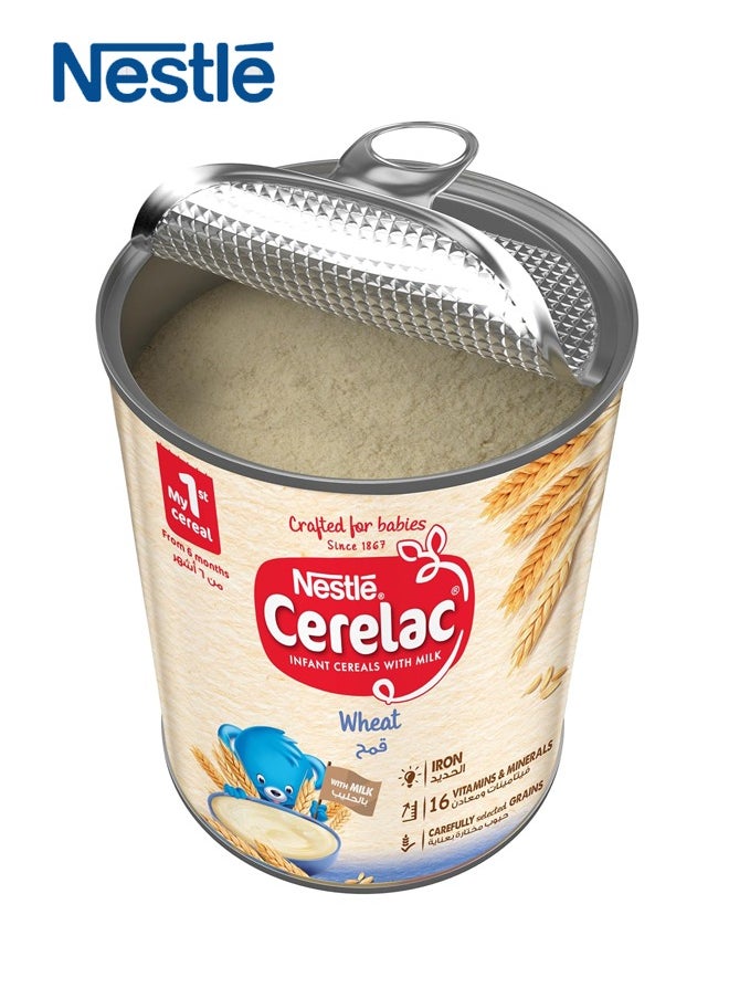 نستله - سيريلاك قمح للأطفال مع الحليب، 400 غرام - Image 1