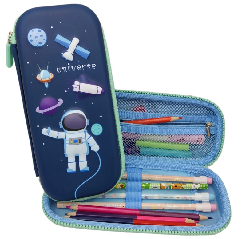 FunBlast Space Pencil Case for Kid, Astronaut Theme Return Gifts for Childrens, Pencil Pouch for Kids, Pencil Box for Kids, Pencil case for Boys, Return Gifts for Kid - Space & Astronaut Theme - Image 1