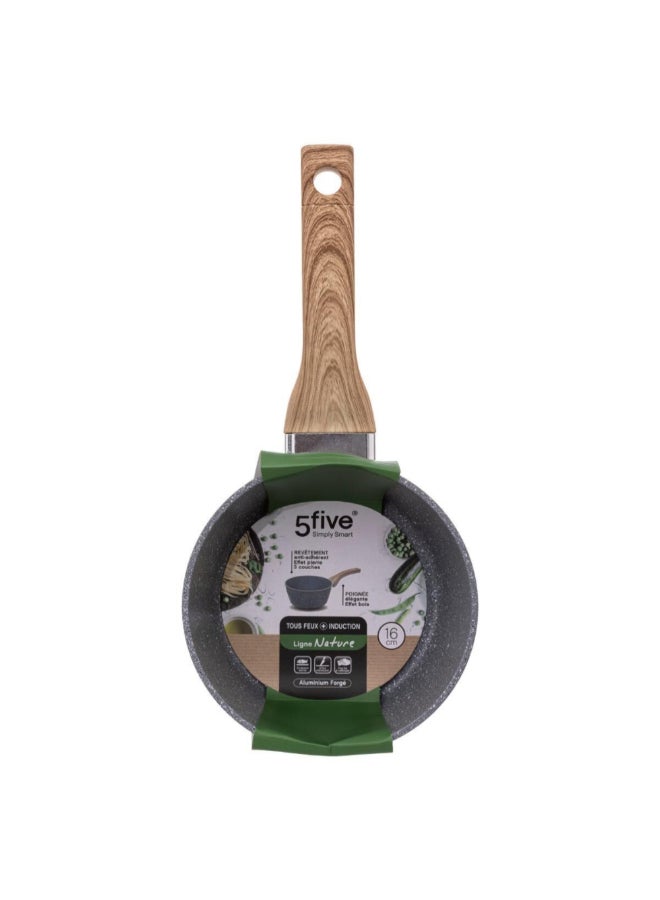 حامل ماكينة تحضير قدر صوص من الألومنيوم المدعّم اللونين الرمادي والبيج مقاس 16 سم . 111005A - Image 2