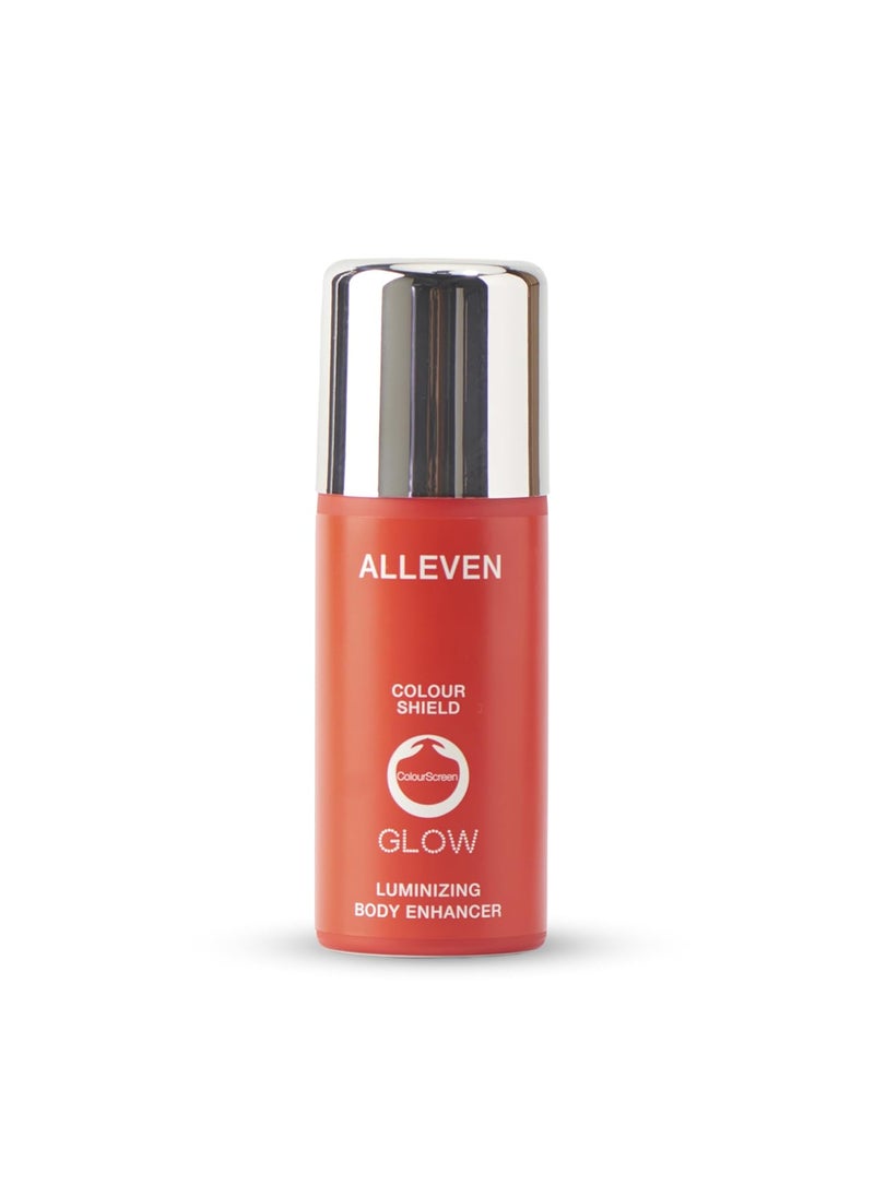 ALLEVEN - Color Shield Spray Body Makeup Shimmer Luminous Finish, Pearl 100 ml - Image 1