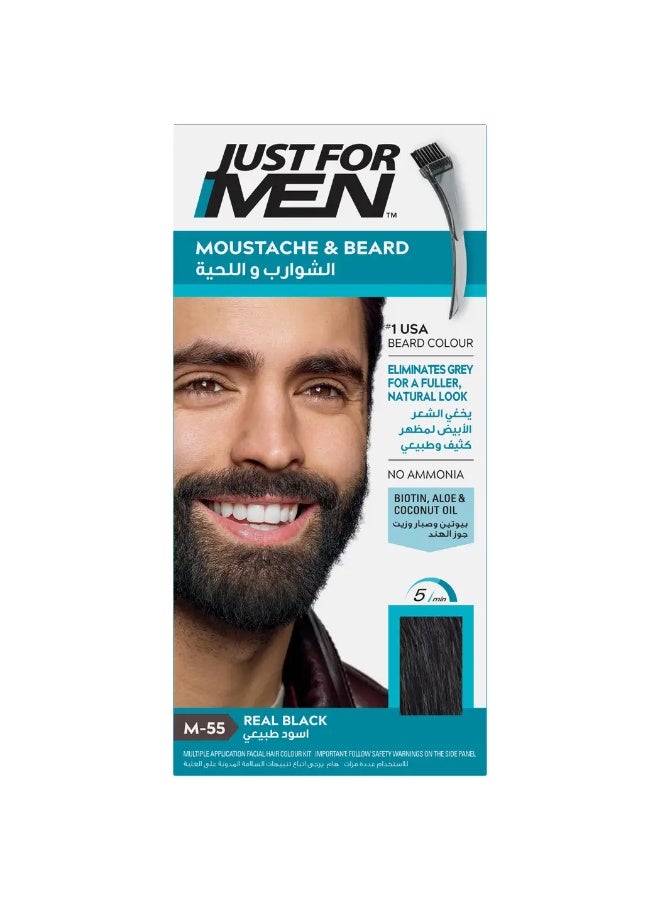 Just For Men Hair Color for Moustache & Beard Black 2754 - Image 2