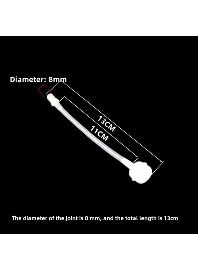 Bottle Transformation Drinking Cup Accessories Straw Universal Straw Replacement Hose + Connecting Buckle + Gravity Ball Silicone Tube-Color:10*160 - Image 3