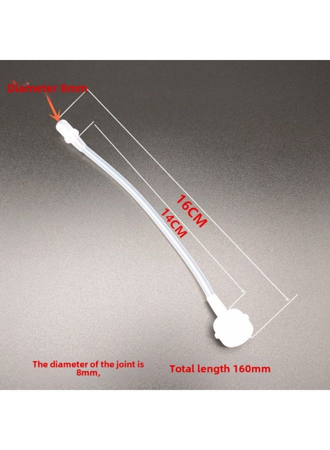 Bottle Transformation Drinking Cup Accessories Straw Universal Straw Replacement Hose + Connecting Buckle + Gravity Ball Silicone Tube-Color:10*160 - Image 4
