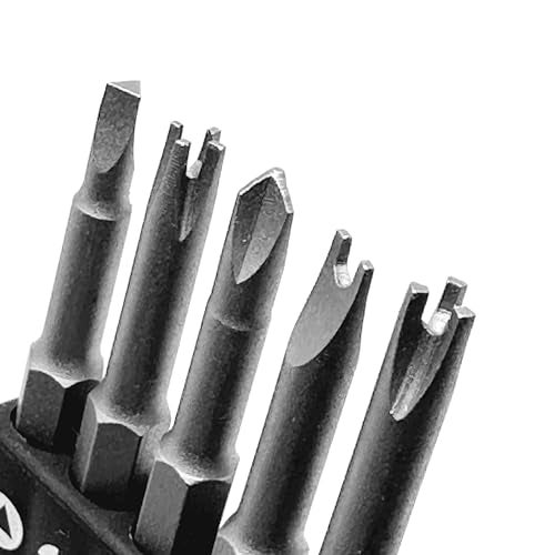 OHIY Special Shaped Screwdriver Insert Bits Set in 5 Different Shapes U-Shape, Y-Type, Triangle, Inner Cross, 3-Points - Image 4