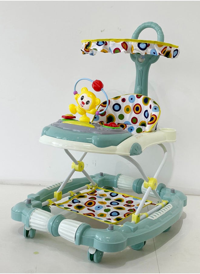 kiddoz - Baby Walker - Mint Green - Image 1