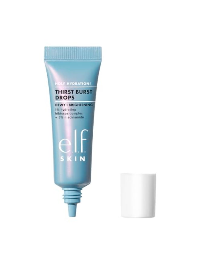 elf SKIN Holy Hydration Thirst Burst Drops Mini Serum For An Instant Radiant Complexion Made With Hyaluronic Acid Vegan CrueltyFree - Image 1