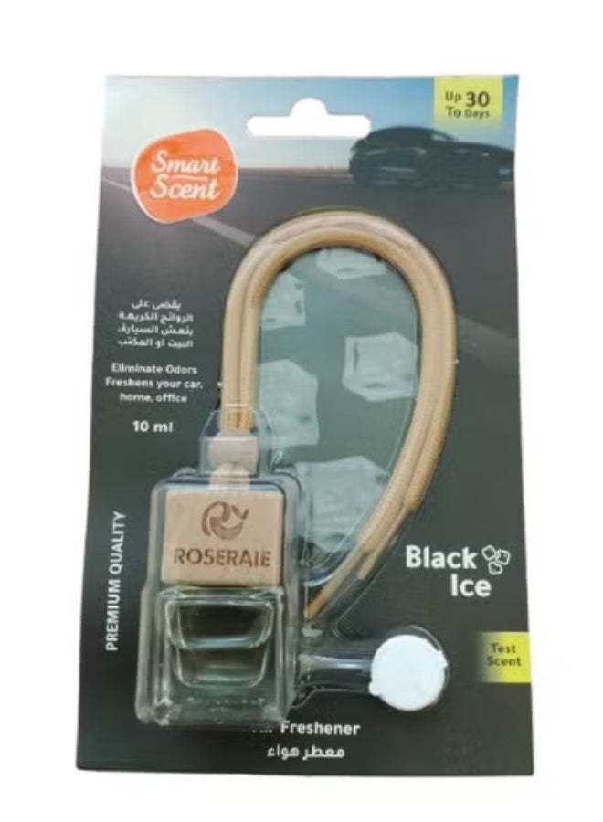روزيرا فواحة زجاجة معطر السيارةبرائحة بلاك ايس - Image 2