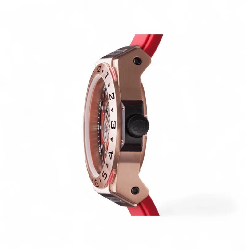 Hydrogen Watch Red/Rose Gold Automatic Vento Red Rose Gold Watch for Men | Best Price UAE