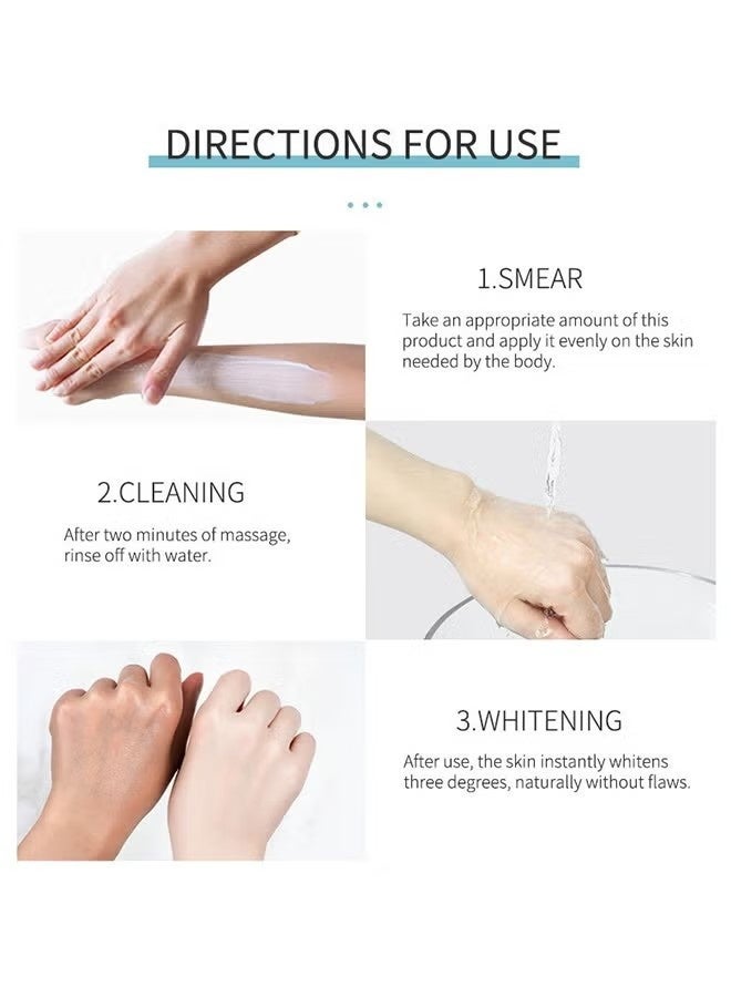 MSLAM Whitening Cream,Can Moisturizes For Armpit, Underarm ，Neck, Knees，Remove Melanin From The Skin And Create Smoother Skin，Suitable For All Skin 60g - Image 5