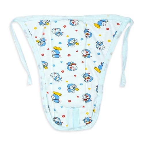 MEGNAM Cotton Washable Reusable Colorful Printed Nappy, Diaper, Langot With Extra Absorbent & Wide Cushion/Padding, Nappies Baby Boys & Girls (Set Of 5, Multicolor) (9-12 Months, 4, count) - Image 5