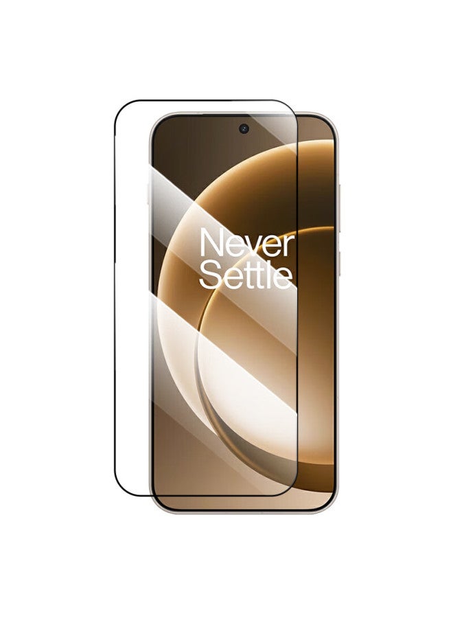 Australian Wave Aolang Tempered Glass Screen Protector For Oppo Oneplus 15, High-definition Anti-fingerprint, Scratch-resistant, Drop-proof, Silk-screen Black Edge Protective Film - Image 2