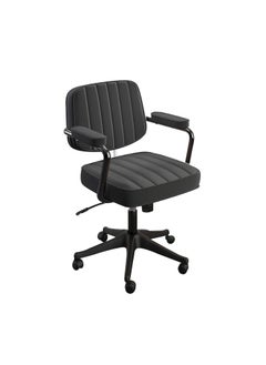 watheer Creative Ergonomic Computer Office Chair with Adjustable High Back, Fabric Swivel Office Chair with Armrests  - Image 1
