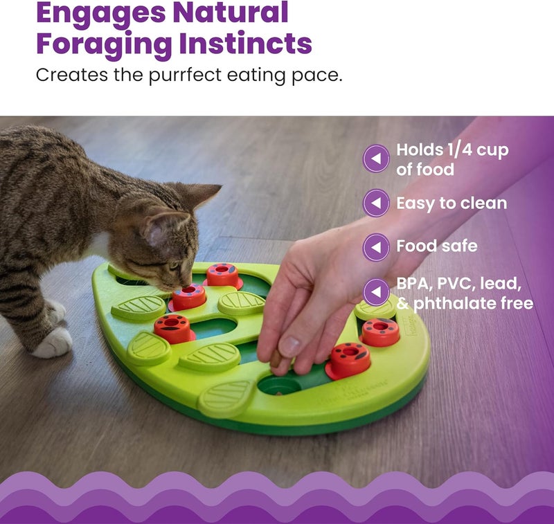 Catstages Nina Ottosson by Petstages Buggin' Out Puzzle & Play - Interactive Cat Treat Puzzle - Image 4