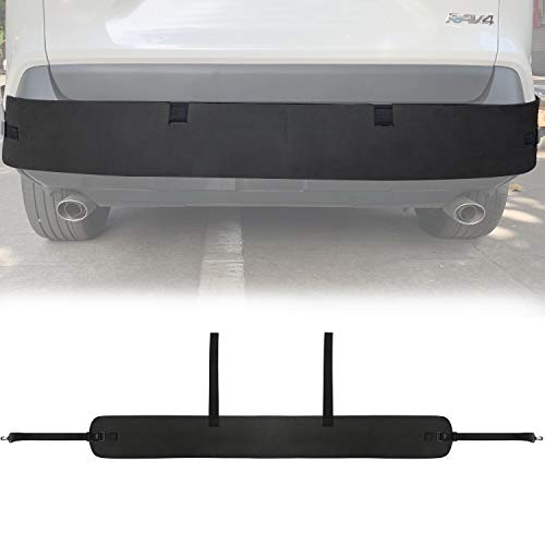 ROCCS Universal Car Bumper Protector Guard, Rear Bumper Protector for Cars ONLY, Black Rear Bumper Guard 72" x 8.07" x 0.4" - Image 1