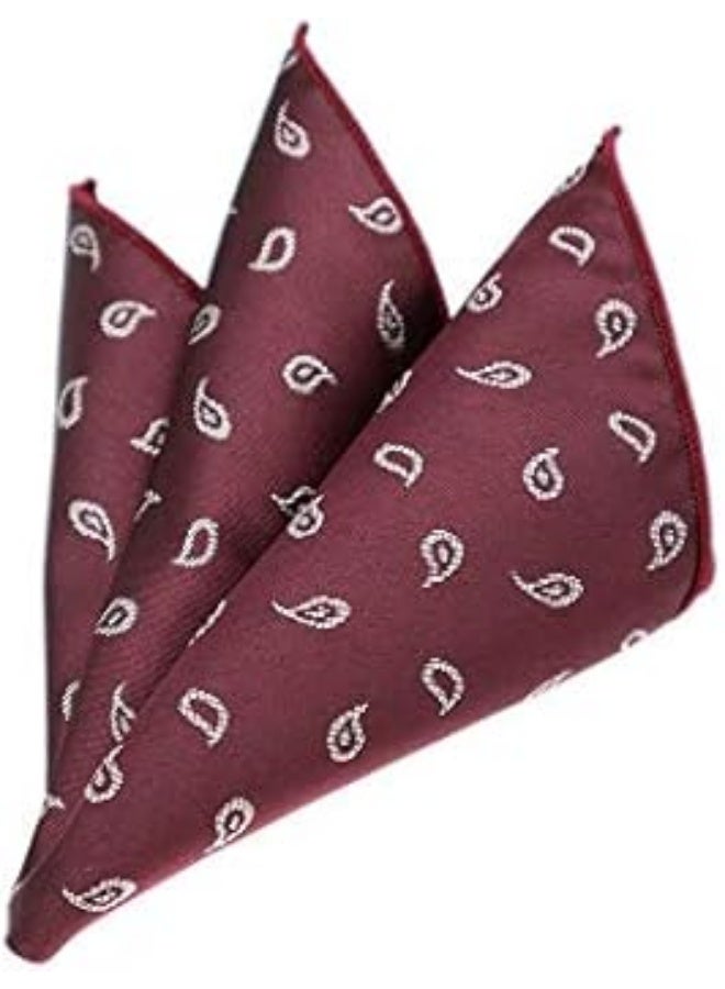 Men's pocket square to complete a formal suit look - high-quality fabric with a modern design - Image 2
