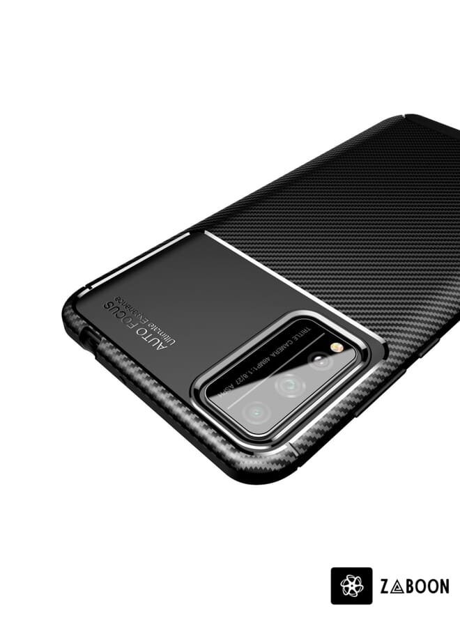 Zaboon Protective Case Cover For Huawei Honor Play 4T Pro Carbon Fiber Texture Shockproof TPU Case - Image 3