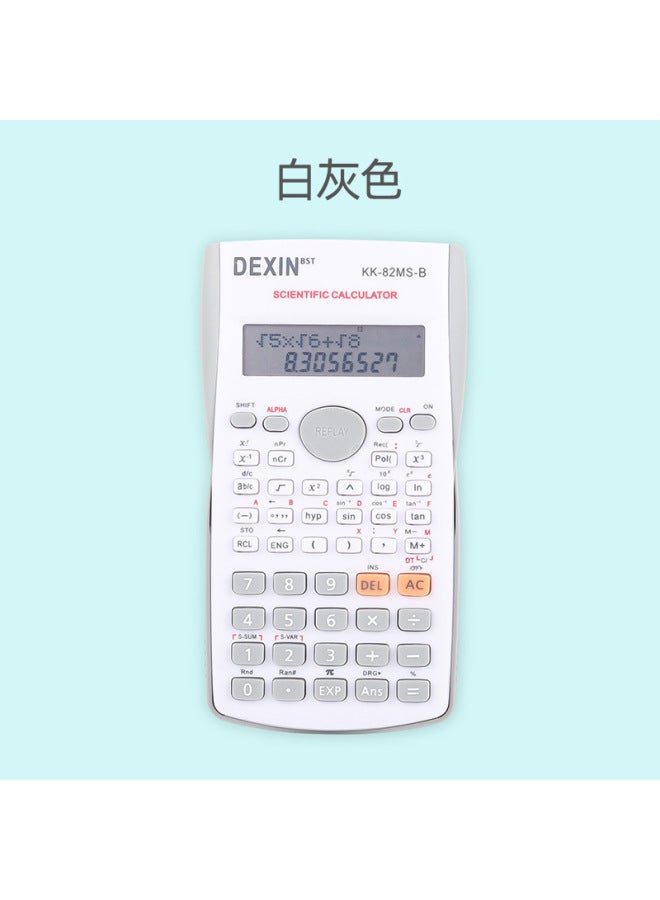 82ms Candy Color Calculator Student Multifunctional Function Computer Examination Portable Scientific Calculator Manufacturer