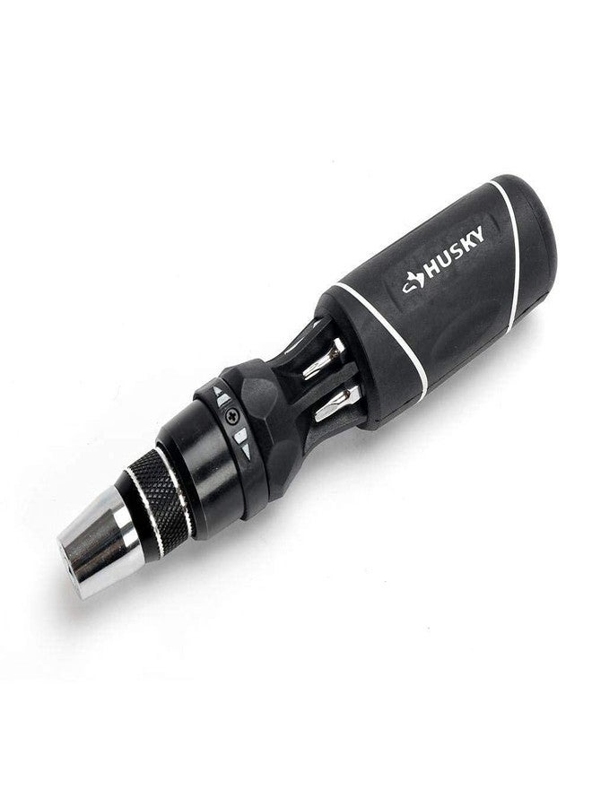 Husky Tools Husky 12-in-1 Quick-Load Ratcheting Screwdriver - Pack of 3 - Image 2