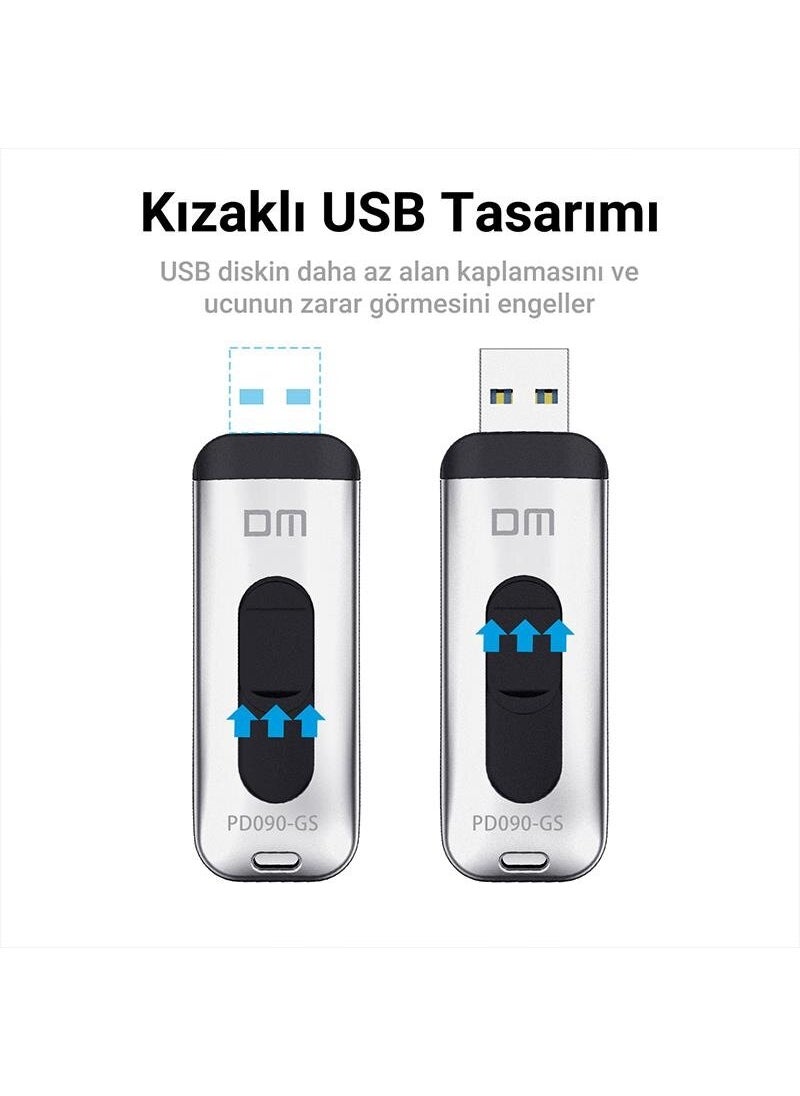 PD090 USB 3.0 Aluminum 64GB Flash Memory - pzsku/Z87E4B7C7B61AC27D11D6Z/45/_/1730571818/9dc190bc-ba52-4109-bd9e-8cf0d44826a6