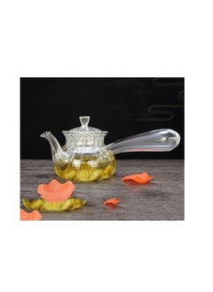 Piccasio PICCASIO Glass Teapot with Stainless Steel Infuser & Lid,Tea Kettle Stovetop Safe, Blooming Tea Clear Kettle ,Tea Maker, For Hot Tea, Iced Tea, Cold Brew Tea, Coffee Pot Ideal for Home Office & Hotel  - Image 3
